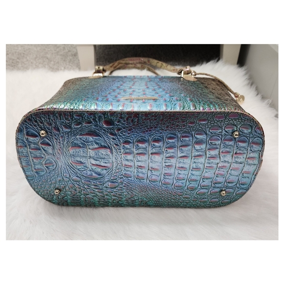 NWT Brahmin Ezra Multi Adama Geniune Leather w/dustbag - Picture 5 of 10